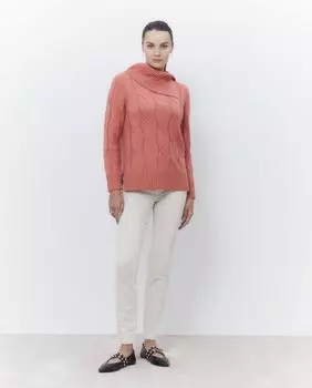 Женский фэнтези-свитер с восьмерками El Corte Ingls, оранжевый