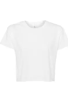 Женский фестивальный укороченный топ Next Level, белый