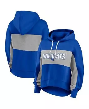 Женский фирменный пуловер с капюшоном Royal Kentucky Wildcats Fanatics, синий