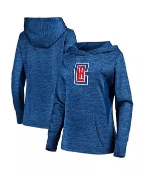 Женский фирменный пуловер с капюшоном Royal LA Clippers Showtime Done Better Fanatics, синий