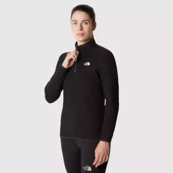 Женский флис Glacier 100 The North Face, чёрный