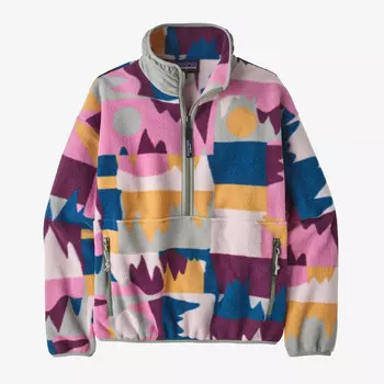 Женский флис Synchilla Сумчатый Patagonia, цвет Frontera: Marble Pink