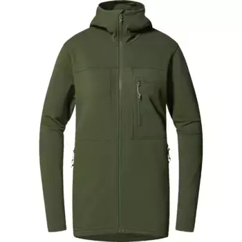 Женский флисовый капюшон Rosson Mid Hood Haglfs, коричневый