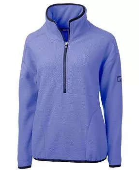 Женский флисовый пуловер Cascade Eco Sherpa Cutter & Buck, фиолетовый