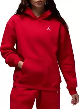 Женский флисовый пуловер с капюшоном Jordan Brooklyn, цвет Gym Red