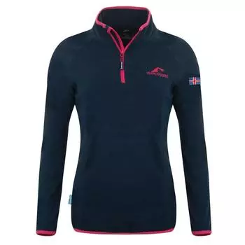 Женский флисовый свитер Hekla темно-синий/пурпурный WESTFJORD, цвет rosa