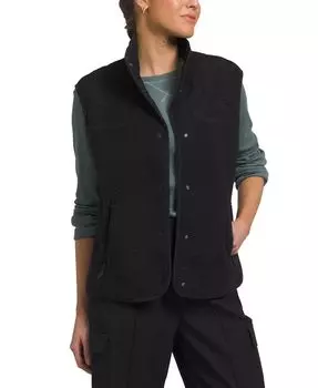 Женский флисовый жилет Cragmont Snap-Front The North Face, черный