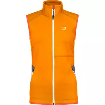 Женский флисовый жилет Ortovox, оранжевый