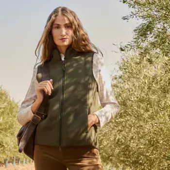 Женский флисовый жилет Verhunt, зеленый