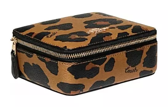 Женский футляр для макияжа COACH, Черный