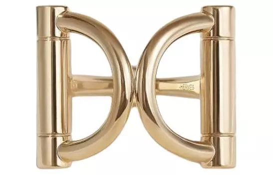 Женский галстук-бабочка из искусственной медной проволоки, золотистый HERMES