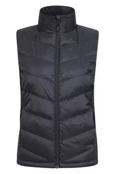 Женский гибридный жилет с турбинным утеплителем Mountain Warehouse, черный