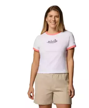 Женский графический топ с контрастной окантовкой Rolling Bend Columbia, мультиколор