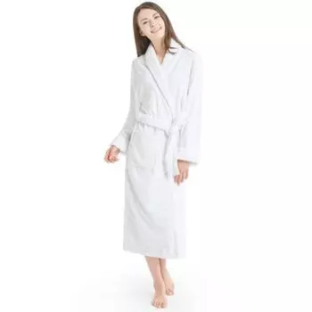 Женский халат из махровой ткани Ink+Ivy, белый