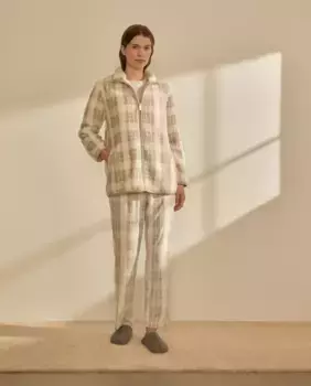 Женский халат на молнии nfasis, черный