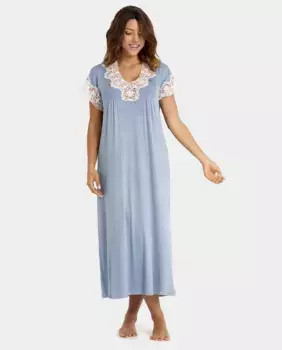 Женский халат Nans, светло-серый