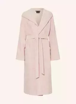 Женский халат pure с капюшоном Caw, розовый