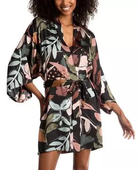 Женский халат с календулой Midnight Bakery, мульти