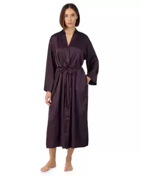 Женский халат с широким рукавом DKNY, пурпурный