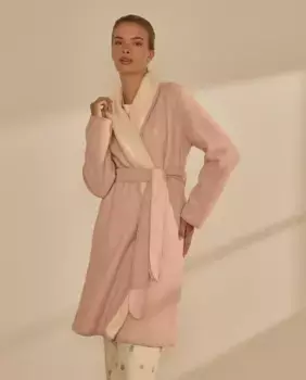 Женский халат с запахом nfasis, цвет Rosa Claro