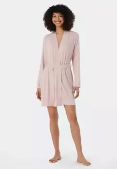 Женский халат Schiesser "Essentials" кроя кимоно, цвет Ros