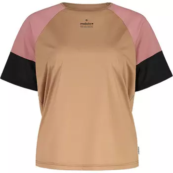 Женский Хохгассер М футболка Maloja, бежевый