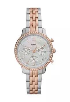 Женский хронограф ES5279 FOSSIL, цвет Bicolor