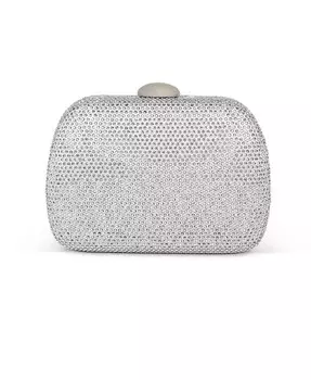 Женский хрустальный минаудьер Blossom Jewel Badgley Mischka, черный