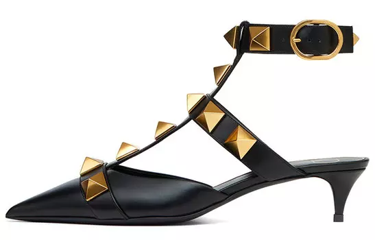 Женский каблук на высоком каблуке Valentino с римскими шпильками