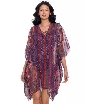 Женский кафтан Dynasty для пляжа Miraclesuit, мультиколор