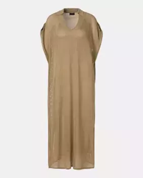 Женский кафтан из люрекса Latouche, цвет 390 Oro