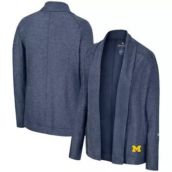 Женский кардиган Colosseum Navy Michigan Wolverines Morningside, цвет Mic Navy