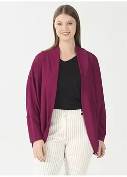 Женский кардиган цвета фуксии Selen