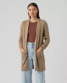 Женский кардиган миди с длинным рукавом Vero Moda