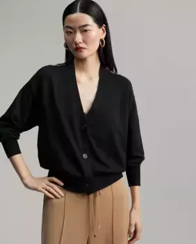 Женский кардиган на пуговицах Lola Casademunt, черный