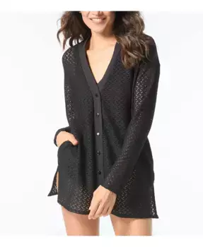 Женский кардиган-накидка Beach House Sport, черный