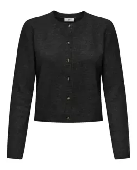 Женский кардиган с длинными рукавами jdy, черный