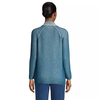 Женский кардиган с открытым передом Lands End Drifter Shaker Lands' End