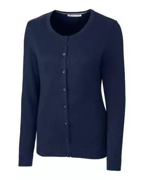 Женский кардиган-свитер Cutter & Buck Lakemont, цвет liberty navy