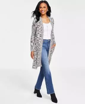 Женский кардиган в рубчик Space-Dye I.N.C. International Concepts