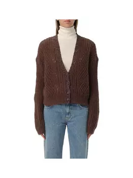 Женский каштановый кардиган Liu Jo
