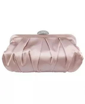 Женский классический атласный клатч Nina