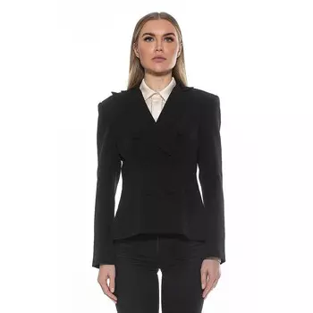 Женский классический структурированный пиджак ALEXIA ADMOR Lianne с подплечниками, черный