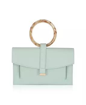 Женский клатч-конверт Talia с кольцевой ручкой сверху и сумкой через плечо с цепочкой Jewel Badgley Mischka