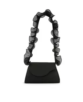 Женский клатч Sophia с оборками Me Pouch Jewel Badgley Mischka, красный