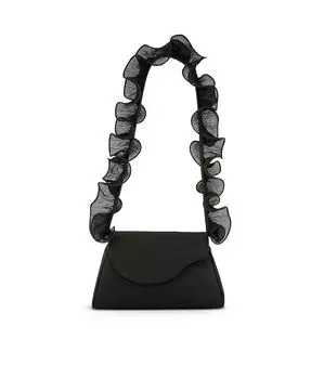 Женский клатч Sophia с оборками Me Pouch Jewel Badgley Mischka, белый