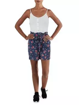 Женский комбинезон без рукавов с цветочным принтом для юниоров Ultra Flirt, цвет navy floral