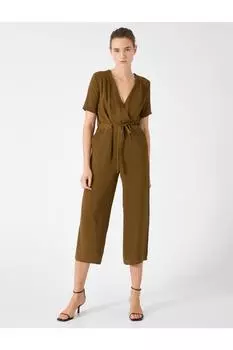 Женский комбинезон цвета хаки Koton