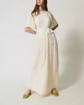 Женский комбинезон из креп-жоржета Twinset, желтый