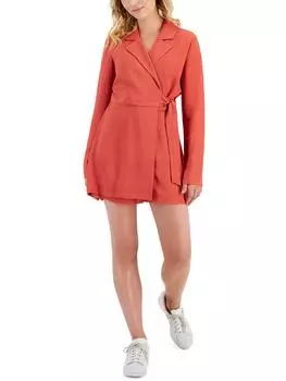 Женский комбинезон Juniors Mini с завязками по бокам Kit & Sky, цвет coral